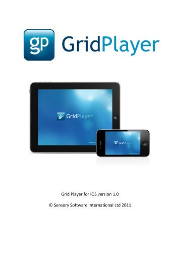 Grid player manual - Sensory Software