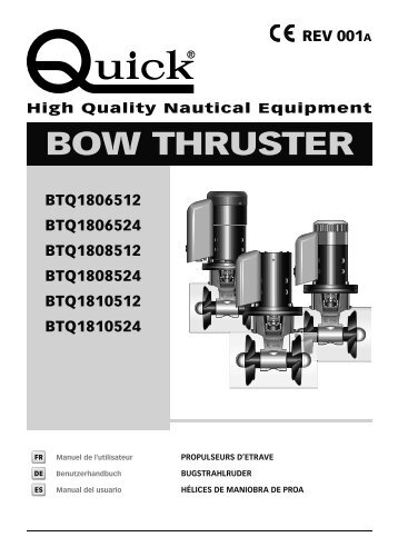 BOW THRUSTER - QuickÂ® SpA