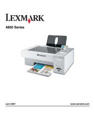 Benutzerhandbuch - Lexmark