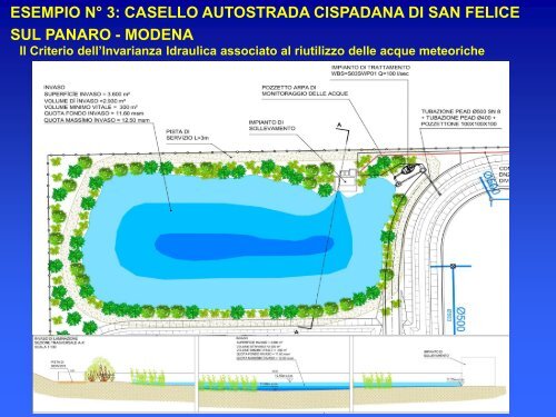 Il Criterio dell'Invarianza Idraulica LOTTIZZAZIONE FIDENZA - PARMA