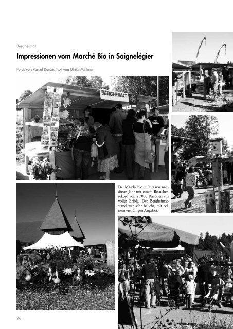 Bergheimat- Nachrichten - Schweizer Bergheimat