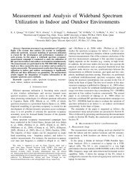 Measurement and Analysis of Wideband Spectrum Utilization in ...