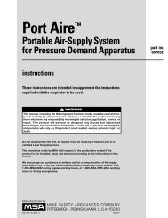 Port Aire Portable Air-Supple System for Pressure Demand ...