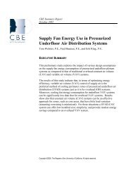 Supply Fan Energy Use in Pressurized Underfloor Air Distribution ...