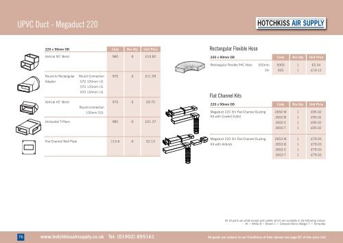 Click here for our latest price list. - Hotchkiss Air Supply