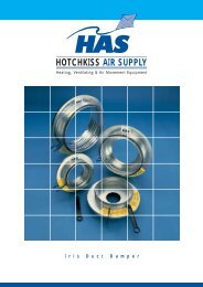 Iris Duct Damper - Hotchkiss Air Supply