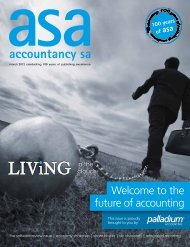 LIViNG in the - Accountancy SA
