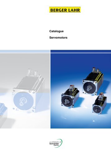 Catalogue Servomotors