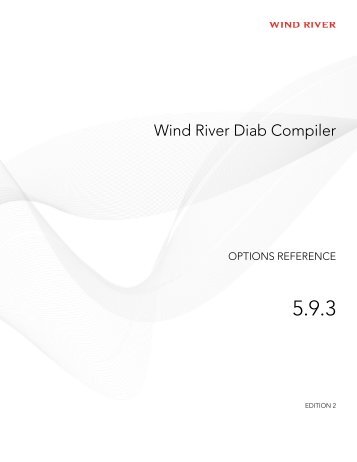 Wind River Diab Compiler - Embedded Tools GmbH