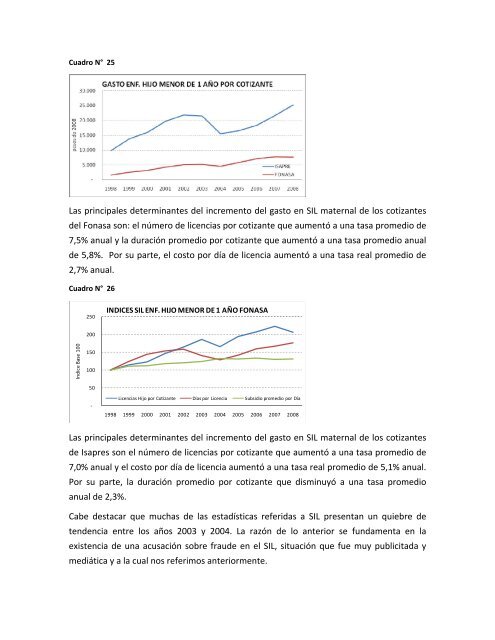 Informe sistema salud chileno 1998-2008 Final - Noticias ...