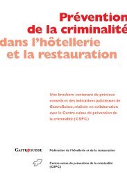 Brochure - Police cantonale Fribourg