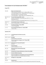 Terminkalender fÃ¼r das Herbstsemester 2012/2013 | MNG RÃ¤mibÃ¼hl