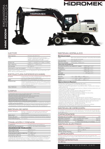 200 W Gen de la serie - EspaÃ±ol Manual del producto - Hidromek