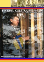 Avautuu tÃ¤stÃ¤ - Inkerin kulttuuriseura