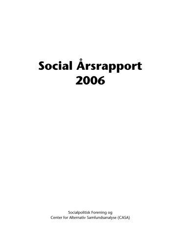 Download rapport - Center for Alternativ Samfundsanalyse