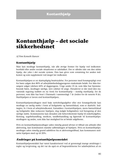 Download rapport - Center for Alternativ Samfundsanalyse