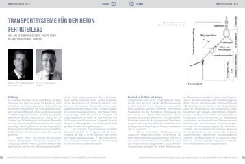 transportsysteme für den beton fertigteilbau - PHILIPP Gruppe