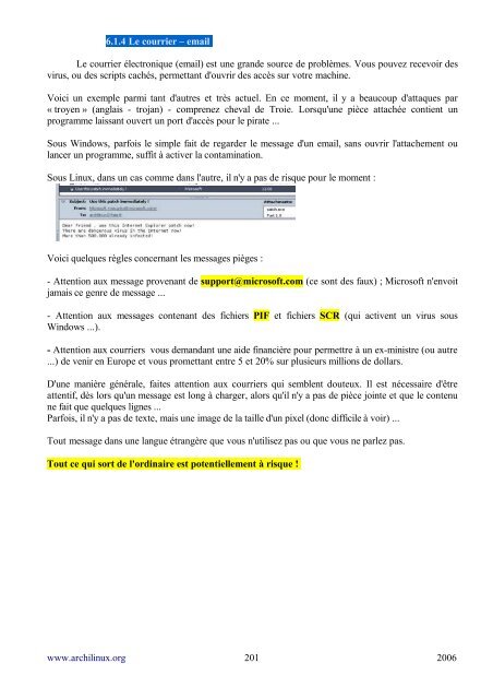 Les Docs d'archi' - Linux-France - EU.org