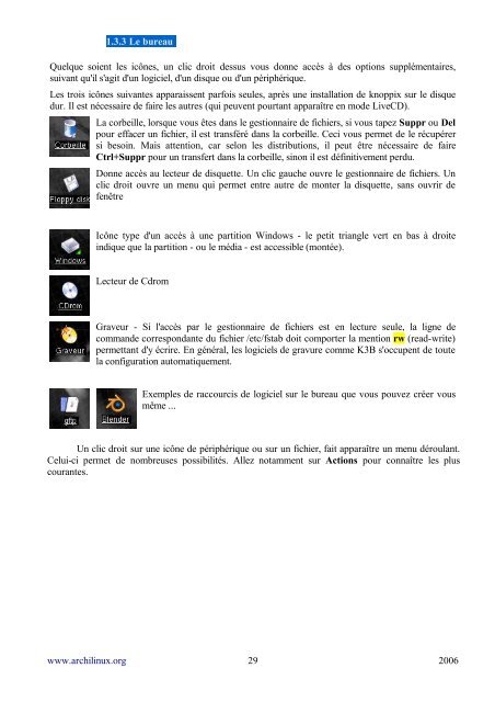 Les Docs d'archi' - Linux-France - EU.org