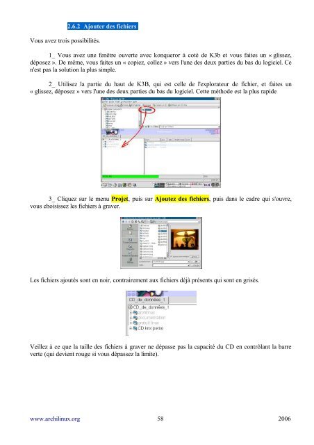 Les Docs d'archi' - Linux-France - EU.org