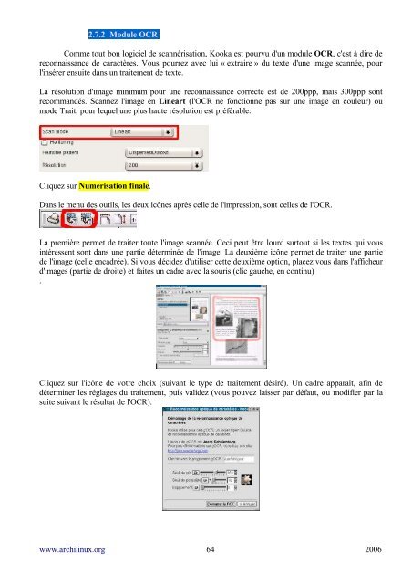 Les Docs d'archi' - Linux-France - EU.org