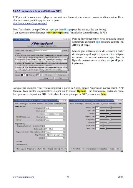 Les Docs d'archi' - Linux-France - EU.org