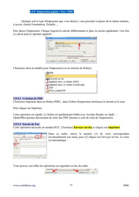 Les Docs d'archi' - Linux-France - EU.org