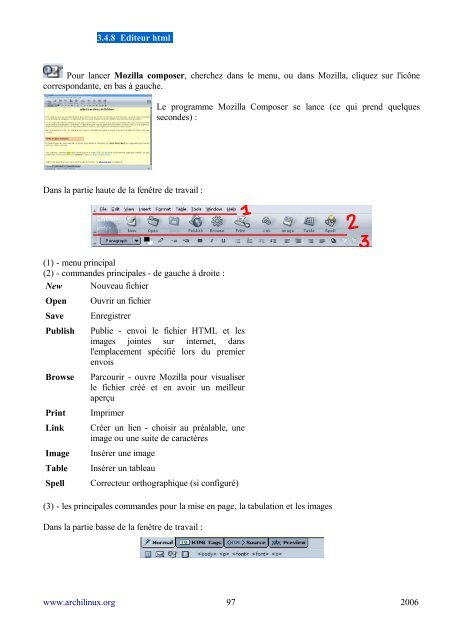 Les Docs d'archi' - Linux-France - EU.org