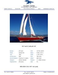 VR Yacht Vallicelli 65 480.000 â¬ EU VAT not paid - Dolphin Yachts