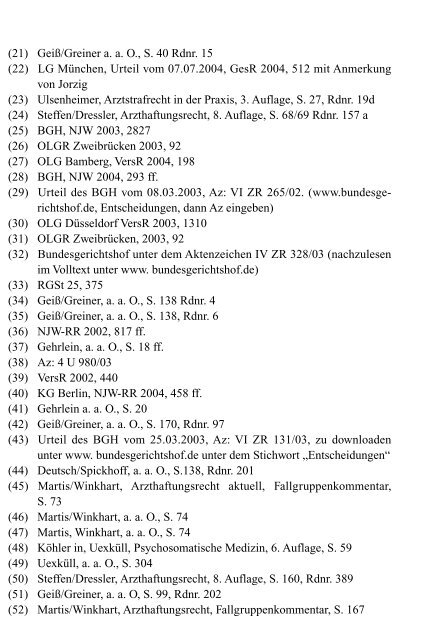 Broschüre Arzthaftung/Schweigepflicht - Sächsische ...