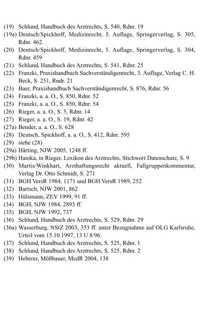 Broschüre Arzthaftung/Schweigepflicht - Sächsische ...