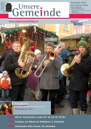 Unsere - Stadtgemeinde MÃ¼rzzuschlag