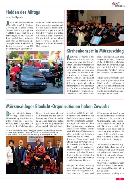 Unsere - Stadtgemeinde MÃ¼rzzuschlag