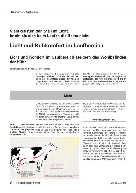 de letzebuerger ziichter 3/2011 - Convis Herdbuch Service Elevage ...