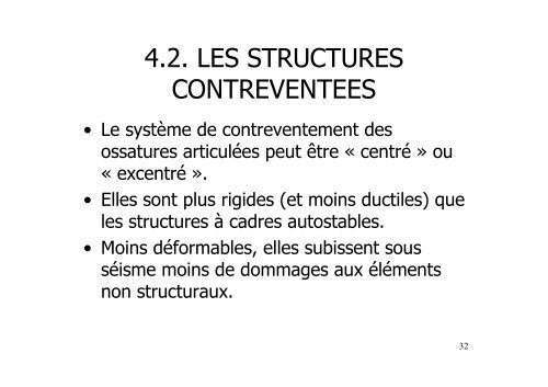 CONSTRUCTION PARASISMIQUE EN ACIER - Le Plan SÃ©isme