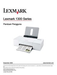 Panduan Pengguna - Lexmark