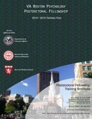 Download the VA Boston Psychology Postdoctoral Fellowship ...