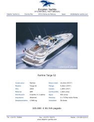 Fairline Targa 52 325.000 â¬ EU IVA pagado - Dolphin Yachts