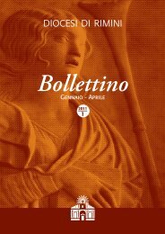 Gennaio - Aprile Bollettino - Diocesi di Rimini