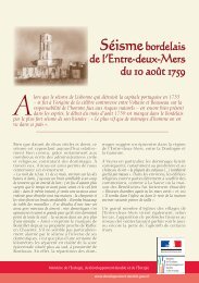 SÃ©isme bordelais de l'Entre-deux-Mers du 10 aoÃ»t 1759 - SisFrance