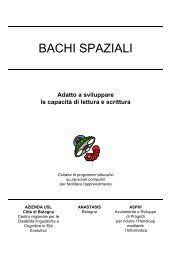 BACHI SPAZIALI - download.anastasis.it - Cooperativa Anastasis