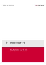 Data sheet · F3 - Pfeiffer Vacuum