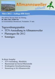 Ausgabe März 2012 (PDF) - Allmannsweiler