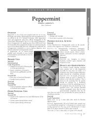 Peppermint - American Botanical Council