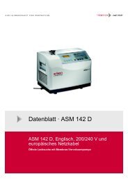 Datenblatt Ã‚Â· ASM 142 D - Pfeiffer Vacuum