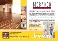 Download Flyer Innenausbau - Mobador