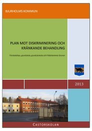 Plan mot diskriminering och krÃ¤nkande behandling, fÃ¶rskoleklass ...