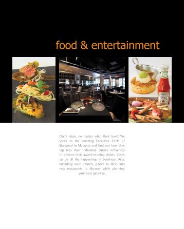 food & entertainment - Hospitality Asia Magazine