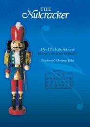 Tchaikovsky's Christmas Ballet - The Graduate College of Dance