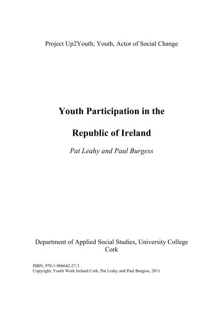 Youth Participation in the Republic of Ireland